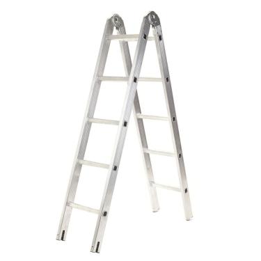 Imagem de Escada Em Alumínio 8 Degraus 2,22 Metros De Altura Total