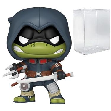 Imagem de POP Quadrinhos: Tartarugas Ninja Teenage Mutant – O Último Ronin (Exclusivas de Visualizações do PX) Boneco de Vinil Funko (Pacote com Capa Protetora de Caixa Compatível), Multicolorido, 9,5 cm