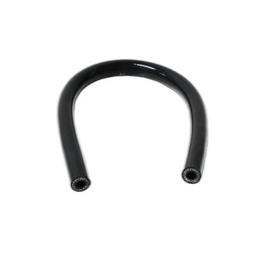 Imagem de I33T Tubo de silicone automotivo, mangueira de silicone de acoplador reto de 1/2" (12 mm), mangueira universal de refrigeração de radiador de alta temperatura de 3 camadas (0,5 m) (preto)