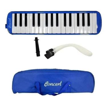 Imagem de Escaleta Concert M32 Azul Com Capa