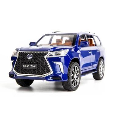 Imagem de Carro de brinquedo BDTCTK 1/24 Lexus 570 Off-Road em modelo SUV de lux
