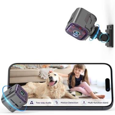 Imagem de Câmera de segurança interna WiFi Câmera espiã KOLHOFFR com áudio/vídeo