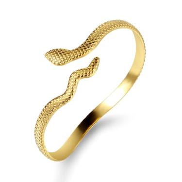Imagem de LOMISS BRACELETE FOLHEADO A OURO 18K COBRA