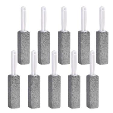 Imagem de AKEIE Limpador de vaso sanitário de pedra-pomes, remover anéis de água dura, acúmulo de cálcio, ferro e ferrugem para banheiro, pia, banheira, churrasqueira, forno, azulejo de piscina, banheiro