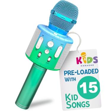 Imagem de Move2Play, Microfone de karaokê infantil | Inclui Bluetooth e 15 rimas pré-carregadas | Presente de aniversário para meninas, meninos e crianças | Brinquedo para meninas de 3, 4-5, 6 anos ou mais