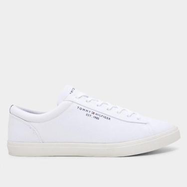 Imagem de Tênis Tommy Hilfiger Harison Masculino, Branco, 42
