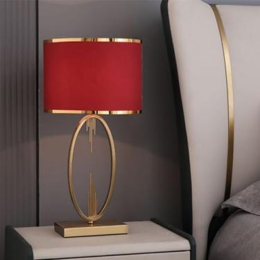 Imagem de Luminária de mesa nórdica moderna com personalidade e criatividade para sala de estar, quarto, escritório, casa de campo ou hotel, com LED (Estilo 16)