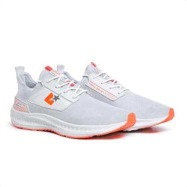 Imagem de Tênis Esportivo Unissex Impulse Academia Caminhada Leve e Confortável (Branco, BR, Adulto, Numérico, 35)