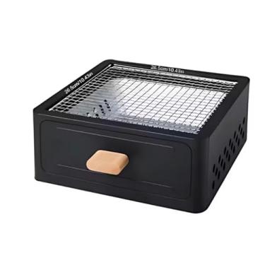 Imagem de ￼Churrasqueira À Carvão Portátil Ferro Acampamentos Churrasco ao Ar Livre