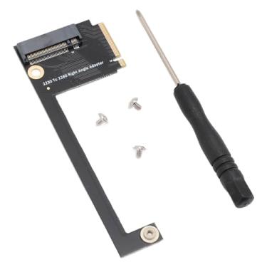 Imagem de Placa de Expansão SSD 2230 2280 NVME M Key NGFF M.2 PCIE 4.0 3.0 Adaptador de Dedo Dourado 90 Graus Cor Preta para Rog Ally Handheld