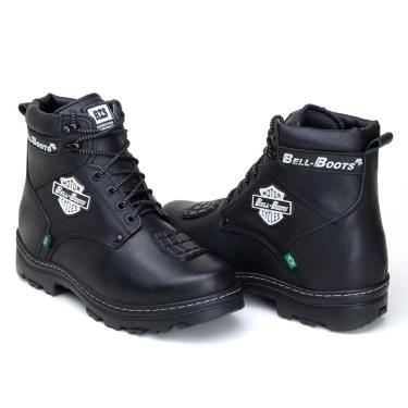 Imagem de Bota Motociclista Proteção Marcha Masculina-Masculino