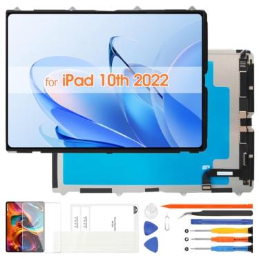 Imagem de Revofix Tela LCD de substituição para iPad 10ª geração 2022, tela LCD para iPad 10.9 2022, vidro com kit de reparo A2696 A2757 A2777 (apenas LCD, não digitalizador de toque)