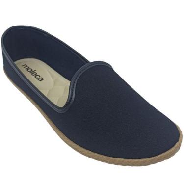 Imagem de Sapatilha Moleca Feminina Lona Sider Lisa Casual, Preto, 36