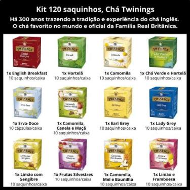 Imagem de Chá Importado, Twinings, 12 Caixas Com 10 Saquinhos