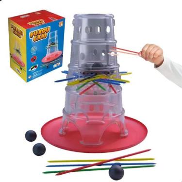 Imagem de Jogo Puxou Caiu Única  Diversão para Crianças e Adultos - PAIS & FILHO