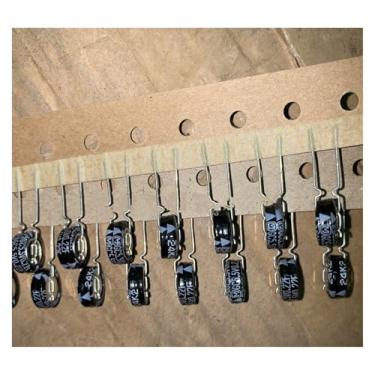 Imagem de 10 peças 5,5 V 0,22 F tempo armazenamento de memória 5,5 V 0,22 F capacitor de armazenamento de pé de fio