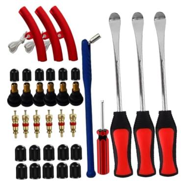 Imagem de Ysyqkn Kit de Ferramentas Portátil para Carro E Bicicleta, para Pequenas Máquinas Agrícolas, Multiuso, 30 Unidades