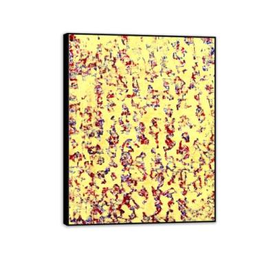 Imagem de Pôster Max Ernst Reproduções sem título de pinturas famosas Surrealismo Wall Art Canvas Max Ernst Decoração de parede para presentes de sala de estar 80 x 60 cm (32 x 24 polegadas) moldura preta