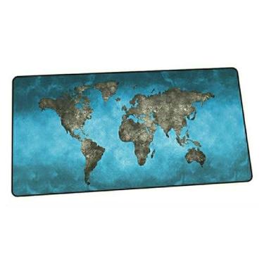 Imagem de Mouse Pad Gamer Vários Modelos Diversos Populares Pop (Mapa Mundi | 1973,90x55cm)