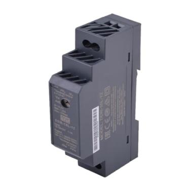 Imagem de Mean Well 15W DIN Rail Type DC-DC Converter Variable Voltage Power Supply 110vac To 12vdc Converter 12V 1.25A (DDR-15L-12 12V/1.25A/15W/DIN Rail Power)