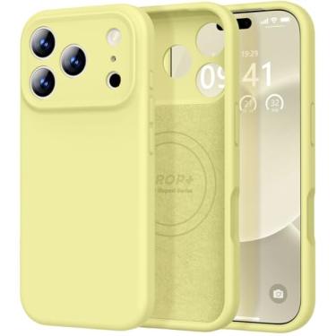 Imagem de Vooii Compatible with i17 PM Phone Case Silicone - Creamy Yellow