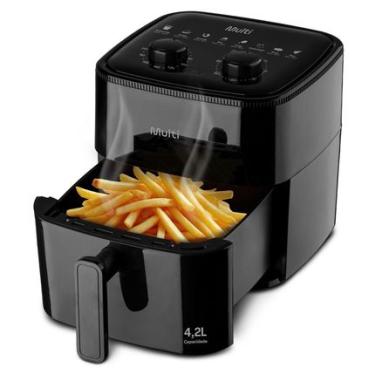 Imagem de Fritadeira Elétrica Air Fryer 4,2L 1350W MF1420 127v Preta Multi - GO252 GO252