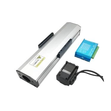 Imagem de 90 mm de largura, totalmente fechado, guia de trilho linear, estágio, à prova de poeira, atuador linear SFU1605 fuso esferográfico mesa deslizante CNC Nema23 57 kit de motor (kit de motor de 2 Nm