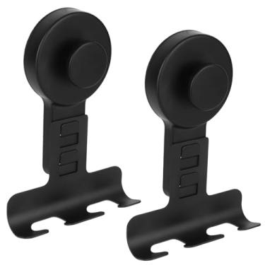 Imagem de 2un Suportes Ventosa Lâmina Barbear, Aço Inoxidável Ganchos de Sucção para Chuveiro Lâmina de Barbear Parede com Forte Aderência Suportes para Banheiro Vasos Sanitários e Lavatórios