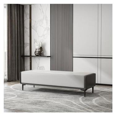 Imagem de FAMEOYA Banco de armazenamento de sapatos, banco de troca de sapatos, banco de cabeceira para quarto, vestiário, porta de casa, pode sentar e usar banquinho de sofá banco de cabeceira banco de sapatos