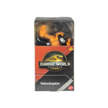 Imagem de Dinossauro jurassic world rebirth mini velociraptor - mattel jgg18/jgg