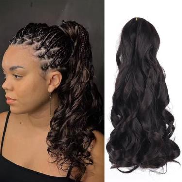 Imagem de Curly Braiding Hair Lianzi French Curl 14 polegadas, 8 pacotes