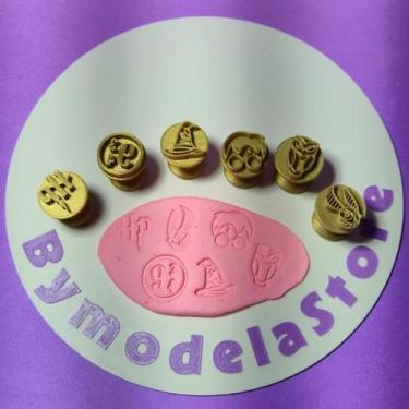 Imagem de Carimbo para Brigadeiros e Docinhos Kit Harry Potter - BYMODELASTORE