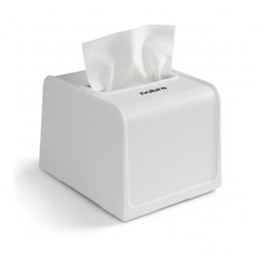 Imagem de Dispenser de Mesa Branco em Plástico Para Guardanapo Interfolha