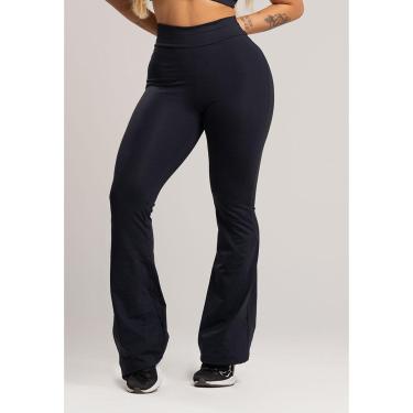 Imagem de Calça Feminina Flare Pantalona Suplex Cintura Alta Mvb Modas-Feminino