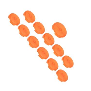 Imagem de KIMISS 12 Peças Capas de Botão a De-20.2mm e 25. M Capas de Botão Mecânico para Interruptores Kailh, Cereja, Ttc, Akko e Gloriosos (Laranja)