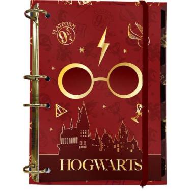 Imagem de Caderno Argolado HARRY Potter Colegial 144F - DAC