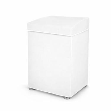 Imagem de Capa para Máquina de Lavar Roupas Impermeável. Tamanho G. Capa Flanelada Ideal para 10, 12, 13, 15, 16kg, BRASTEMP, ELECTROLUX, CONSUL, PANASONIC, CONTINENTAL, COLORMAQ, DAKO, MABE, GE