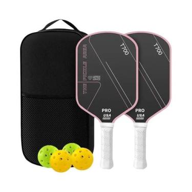 Imagem de Raquete De Pickleball Em Fibra De Carbono T700 Aprovada Pela USAPA Com