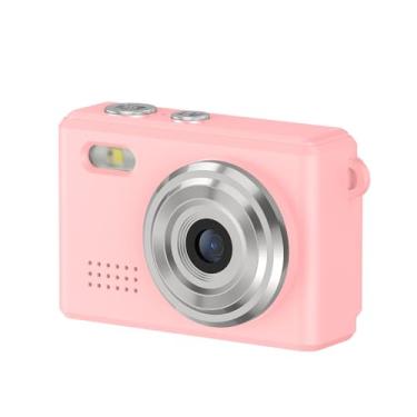 Imagem de EBTOOLS Mini Câmera Digital Chaveiro Câmera 1080p Hd Vídeo 12mp Foto Com Tela de 0,96 Polegada 6 Filtros para Gravação de Estudo de Viagem (PINK)
