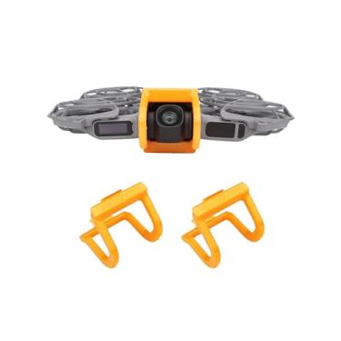 Imagem de Pacote com 2 capas de lente para drone DJI Neo 2, protetor de suspensão cardan PE espesso FJIASTB (laranja)