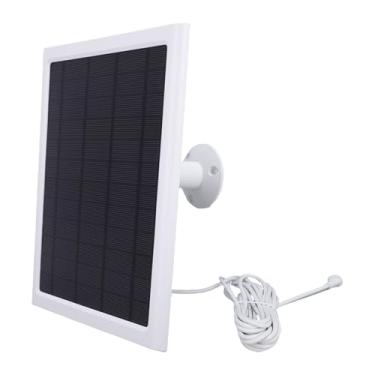 Imagem de Goshyda Painel Solar de 15 W para Câmera Nest Versão de Bateria Externa e Interna, Carregador de Energia Solar Ajustável de 360 ​​° Com Cabo de 9,8 Pés, à Prova de água IP66 (1 unidade)