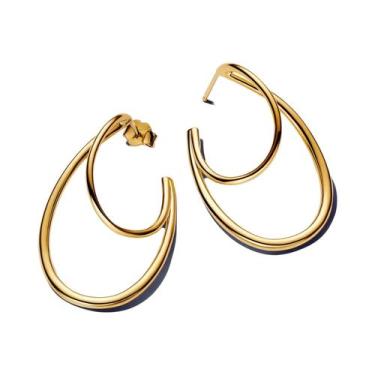 Imagem de Brincos De Borboleta Pequenos Em Ouro Brilhante De Prata Esterlina 925