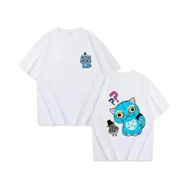 Imagem de Camiseta De Algodão KPOP Demon Hunter Tiger Para Pais E Filhos, Manga 