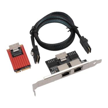Imagem de Jopwkuin Placa Pcie Gigabit Ethernet Com Rápida Dissipação de Calor para Conectividade de Alta Velocidade para SERVER, Placa de Rede 1G Lan 1000mbps Pci Express para Desktop