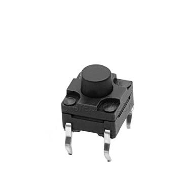 Imagem de 20 peças 6 x 6 mm painel impermeável interruptor tato 6x6x4,3/5/6/7-12 mm interruptor à prova de poeira 4pin DIP micro botões 6 * 6 * 4,3 mm 5 mm 6 mm 7 mm 8 mm (cor: 6 x 6 x 9 mm) (cor: 6 x 6 x 4,3