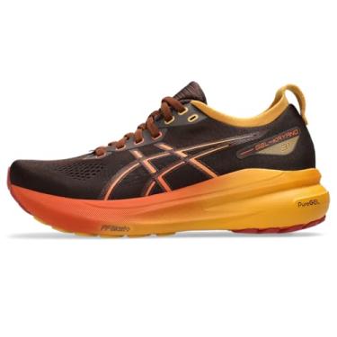 Imagem de ASICS Tênis de corrida feminino Gel-Kayano 31, Café/laranja Nova, 35