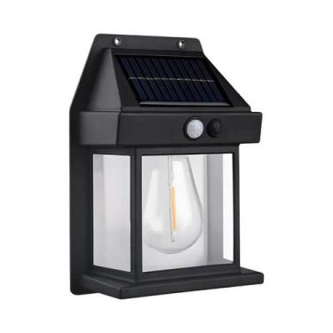 Imagem de Lanterna Solar LED À Prova d'Água Para Parede Externa Com Sensor Para 