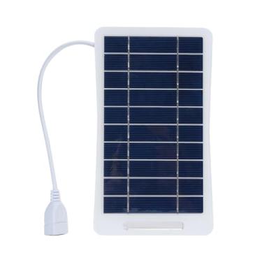 Imagem de Jiawu Carregador de Painel Solar Usb, Mini Painel Solar Monocristalino de 5v para Câmera, Carregamento de Telefone Celular, Acampamento, Caminhada, Rv, Viagens Ao Ar Livre
