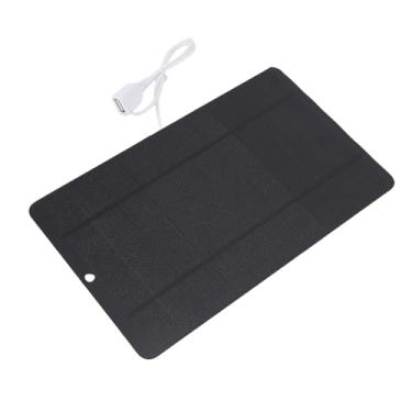 Imagem de Jiawu Carregador de Painel Solar Monocristalino Eficiente de 10 W para Tablet de Telefone, Economia de Energia, Portátil para Acampamento Ao Ar Livre, Material de Silício Monocristalino