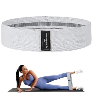Imagem de Bandas de resistência, faixas de treino de tecido para mulheres e homens, faixas de tecido de resistência para bumbum, faixas grossas de agachamento para fitness em casa, academia, ioga, pilates para